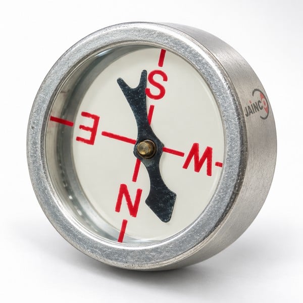 Magnetic Glass Compass